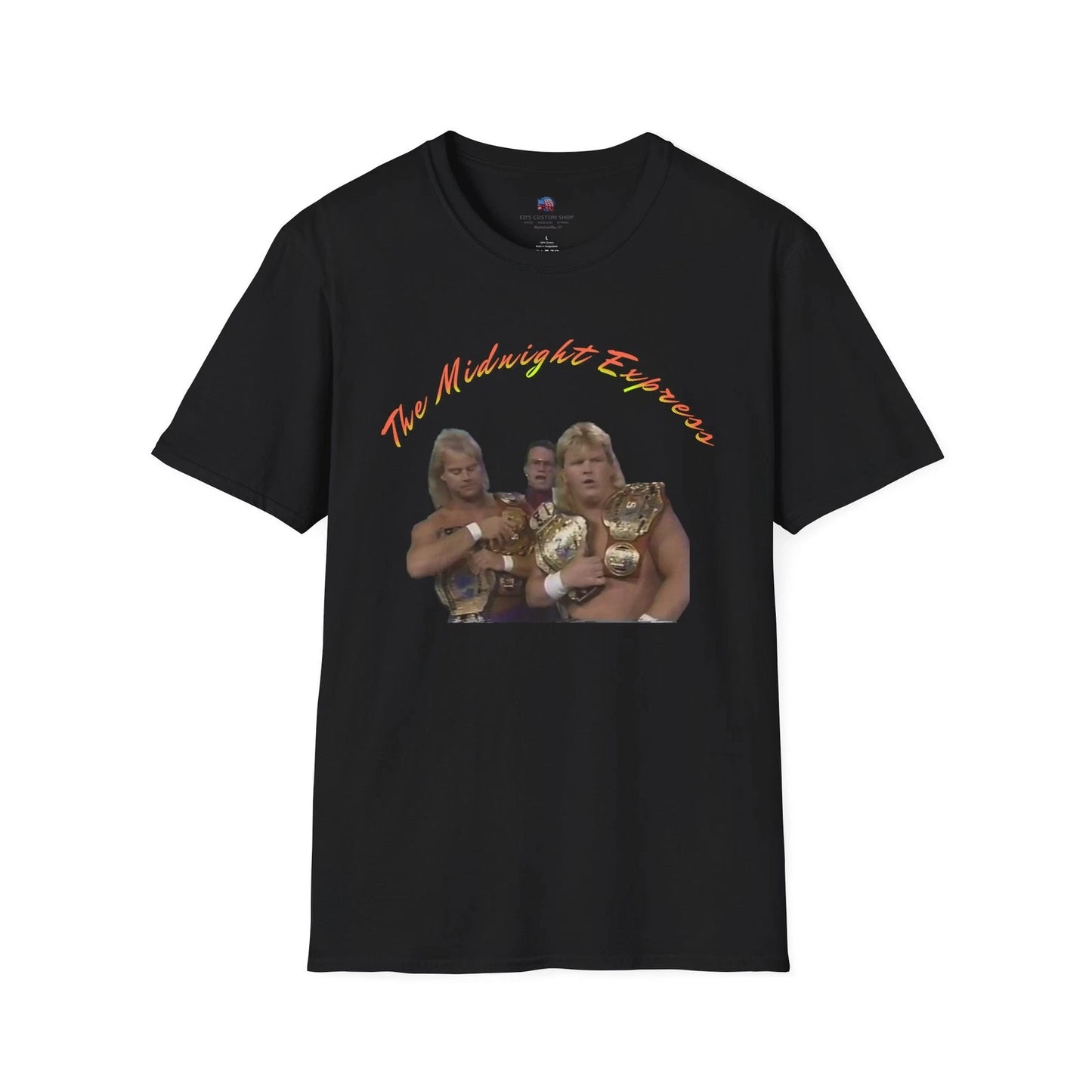 Wrestling Champions T-Shirt — "The Midnight Express" Retro Tag Team Tee
