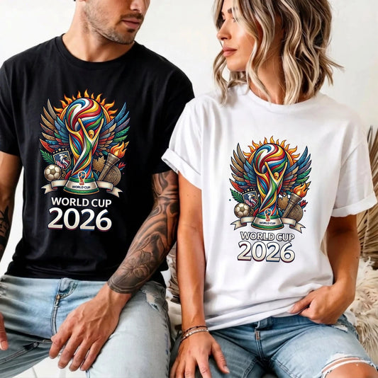 World Football Fan T-Shirt – Unisex Sports Supporter Gift Tee Top