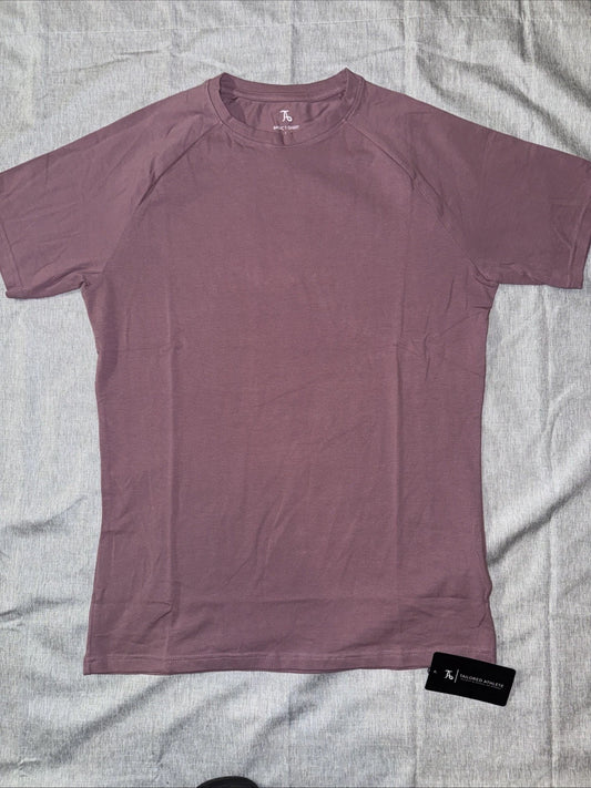Athletic Fit T-shirt In Dusty Lilac-Large -Brand- Tailored Athlete