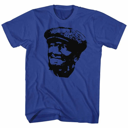 Sanford & Son Funny 70's TV Show Fred Is Looking Blue Men's T Shirt REDD FOXX