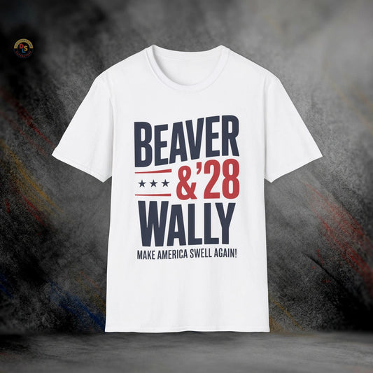 Beaver & Wally '28 Swell Again Leave It to Beaver T-Shirt | Softstyle Tee