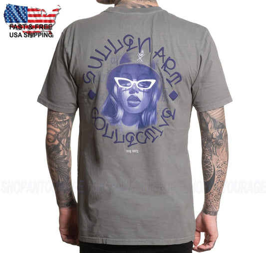 Sullen Art Collective Tony Tonez Premium SCM7335 Manga Corta T-Shirt para Hombre