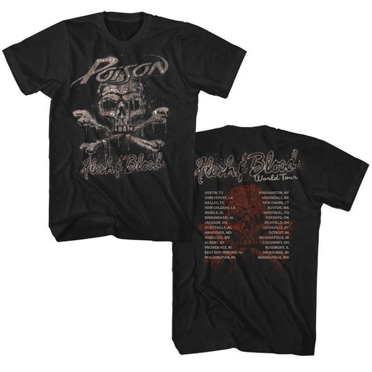 Poison Flesh and Blood World Tour T-Shirt