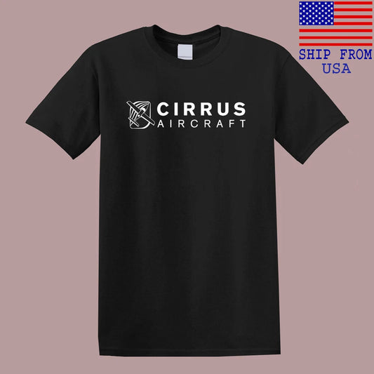 Cirrus Aircraft Men's Black Size S-5XL