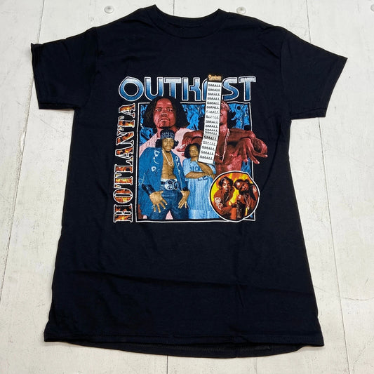 OutKast Black Graphic HotLanta Short Sleeve T-Shirt Adult Size S NEW Spencer’s