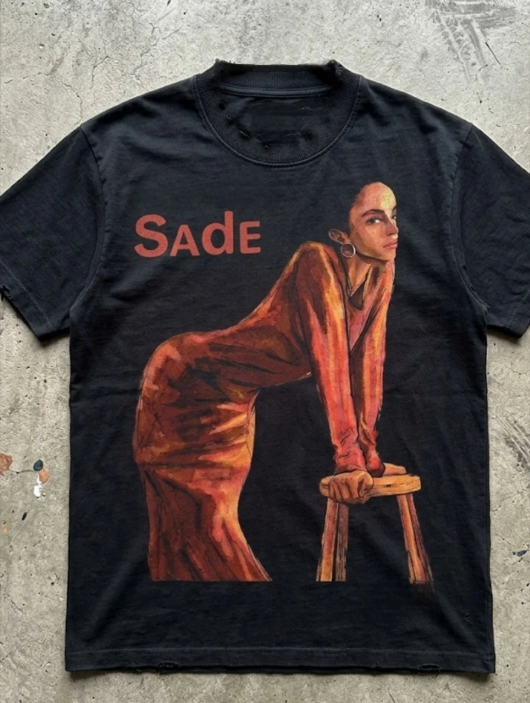 SADE LOVE DELUXE ON A SHAKA HEAVYWEIGHT GARMET SHIRT "MODERN"