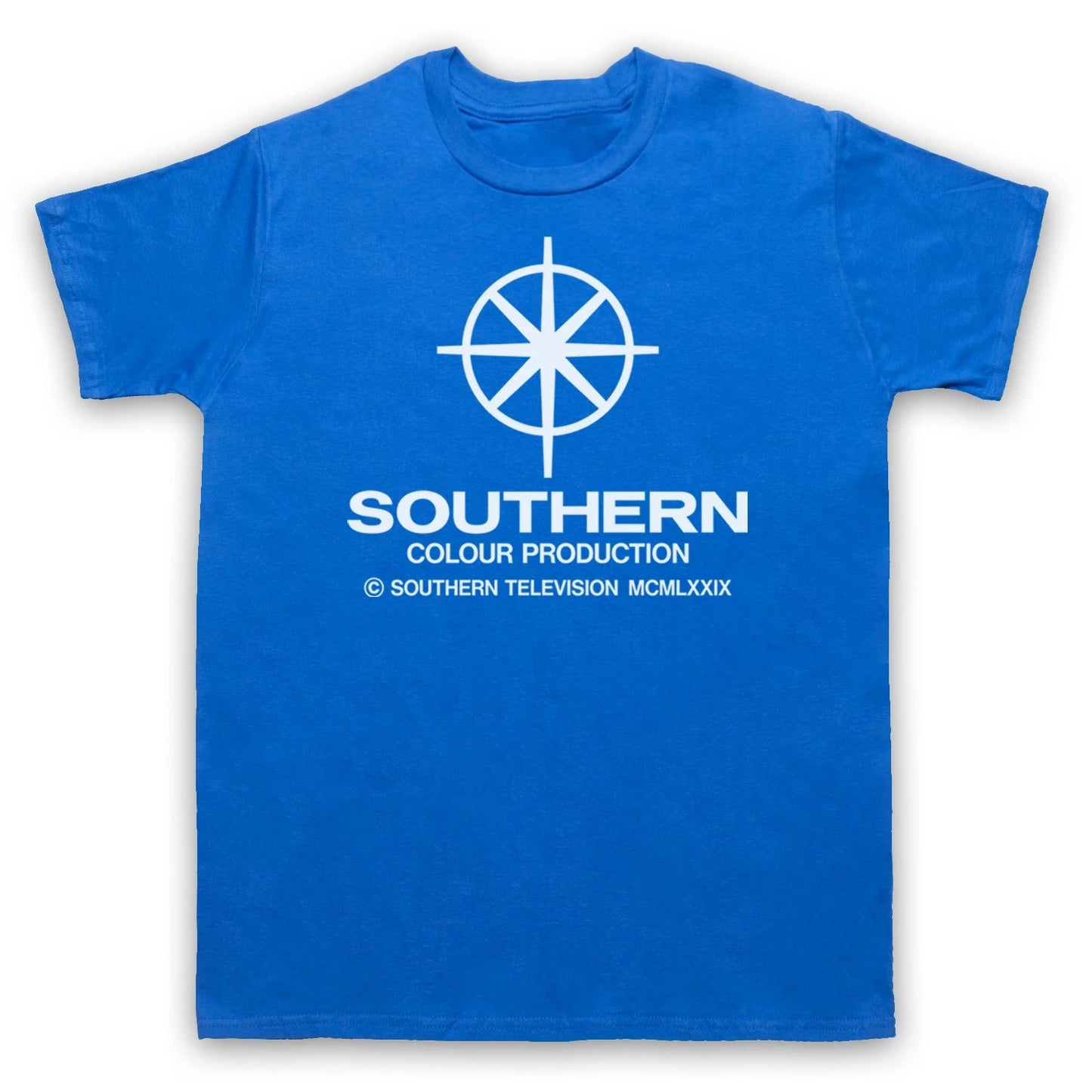 Southern Television Retro UK TV Logo Adults T-Shirt All Sizes & Cols