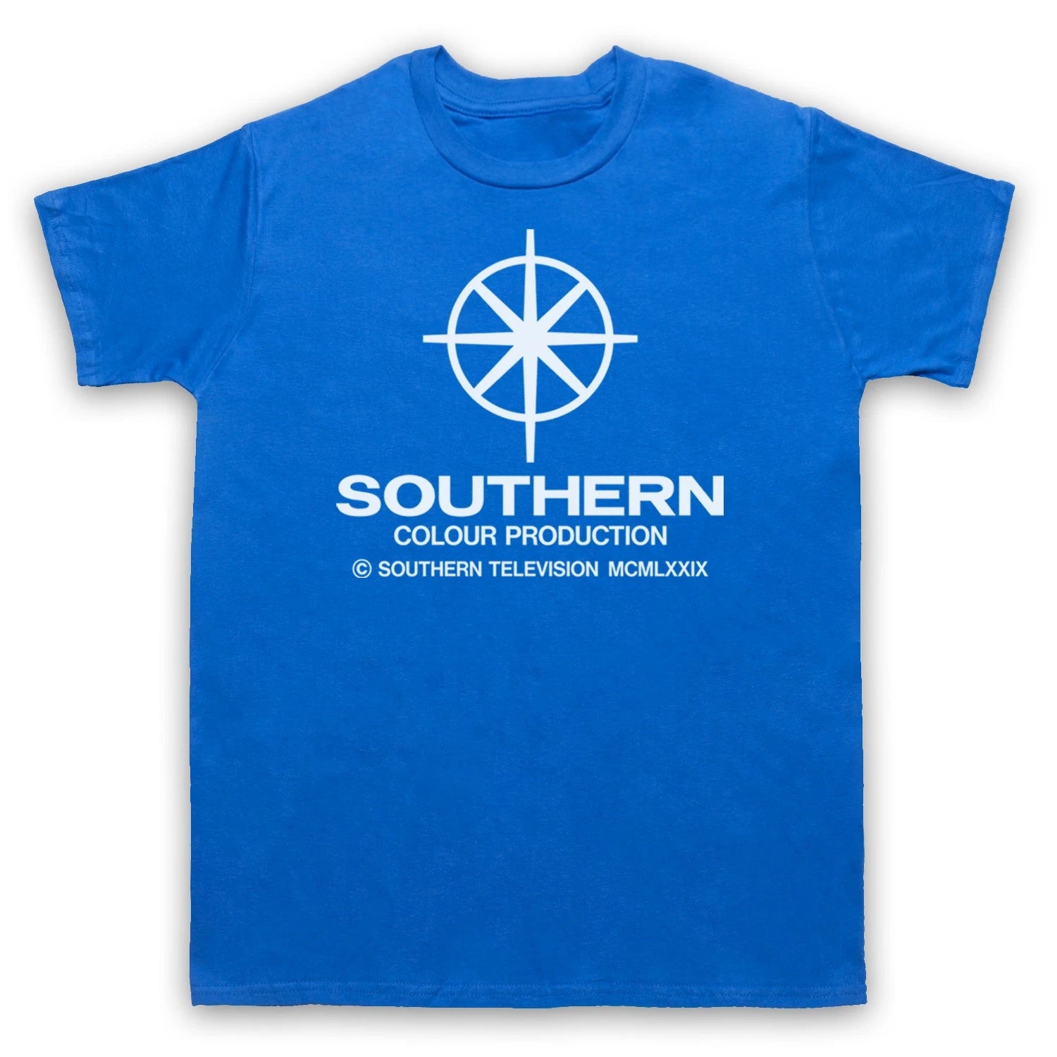 Southern Television Retro UK TV Logo Adults T-Shirt All Sizes & Cols