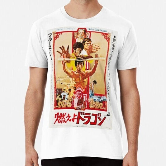 Enter the Dragon Japanese Poster 1973 Robert Clouse S to 5XL Made in USA T-Shirt
