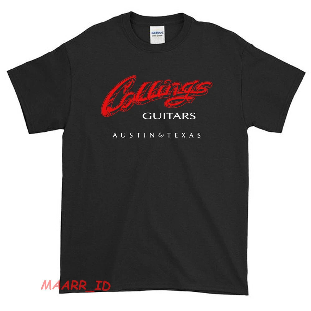Collings guitar Originally created Logo American Funny T Shirt USA size S-XXL