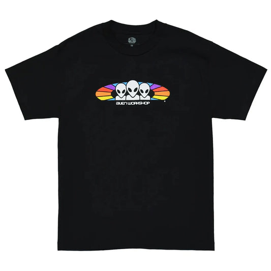 Alien Workshop Skateboards Shirt Spectrum Black