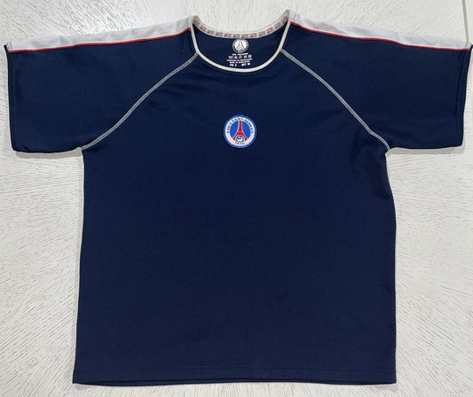 Vintage Paris Saint Germain Shirt Jersey Men’s Medium Blue Short Sleeve Y2K