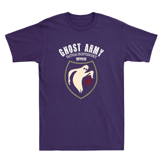Ghost Army World War 2 Tactical Deception Unit Funny Design Vintage Mens T-Shirt