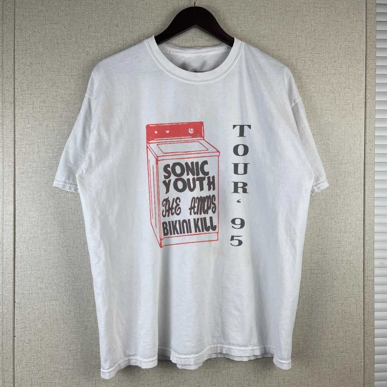 Sonic Youth Bikini Kill Tour Tee