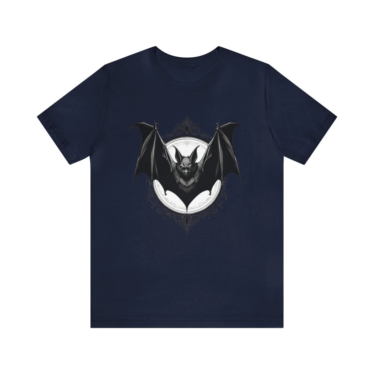 Evil goth bat vampire halloween dark shirt | spooky gift for friend partner