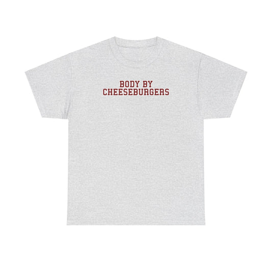 Cheeseburger Shirt Gifts Tshirt Tee Crew Neck Short Sleeve