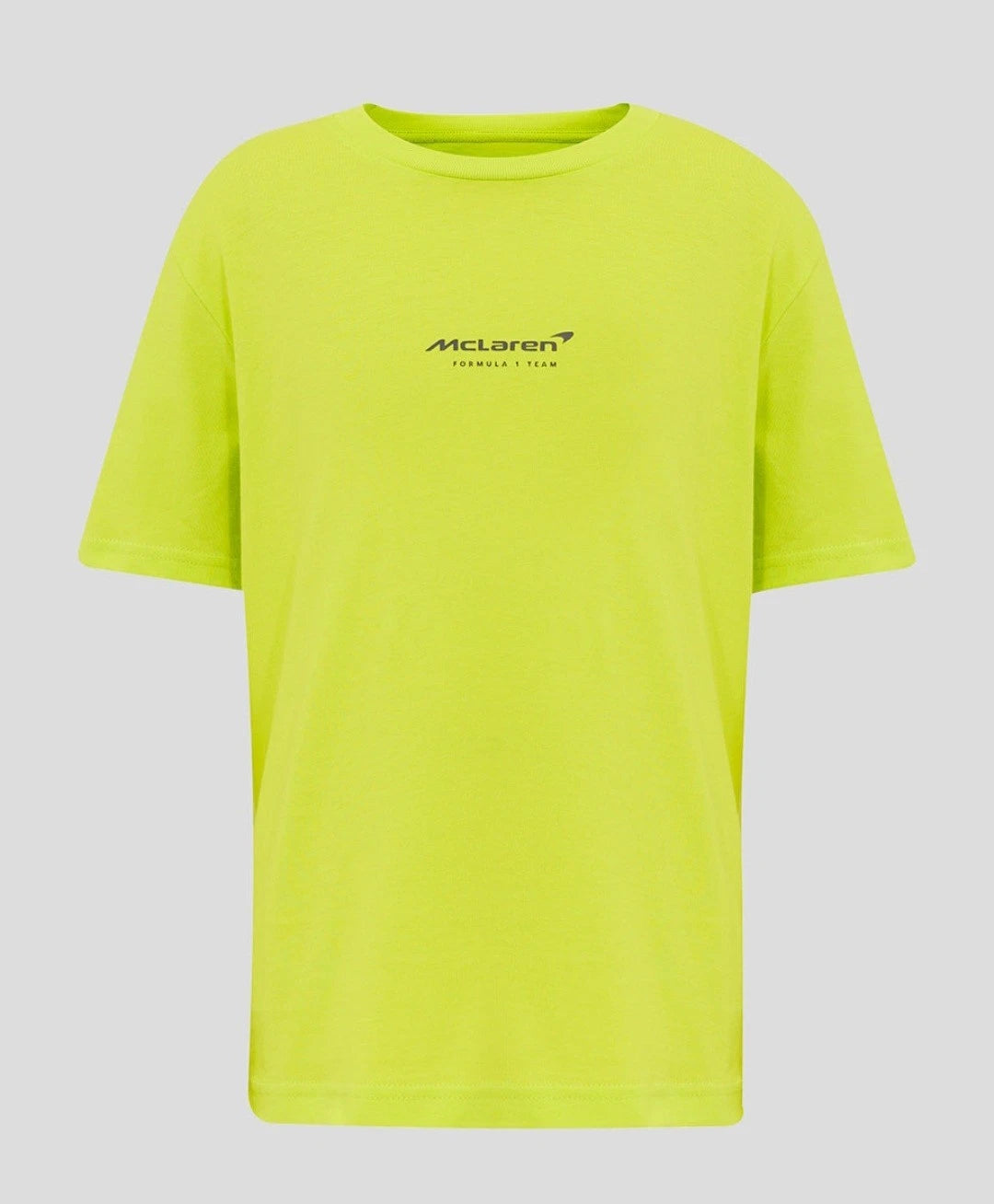 McLaren F1 Unisex Adult Night Race Graphic T-Shirt - Evening Primrose -Oversized