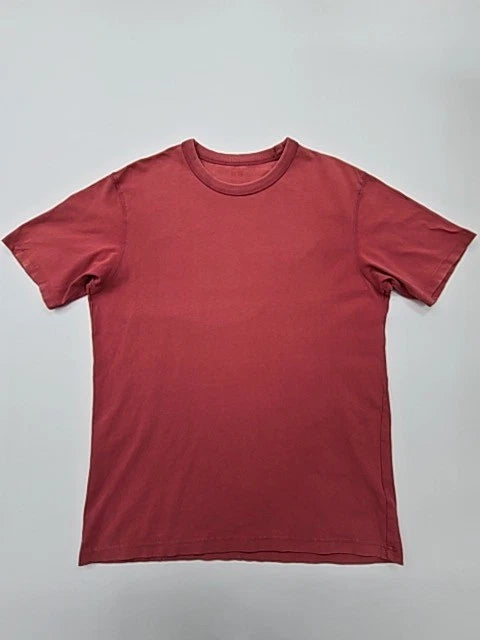 Uniqlo Men's Burgundy Classic Cotton Crew Neck T-Shirt Size L MPN 341-041600