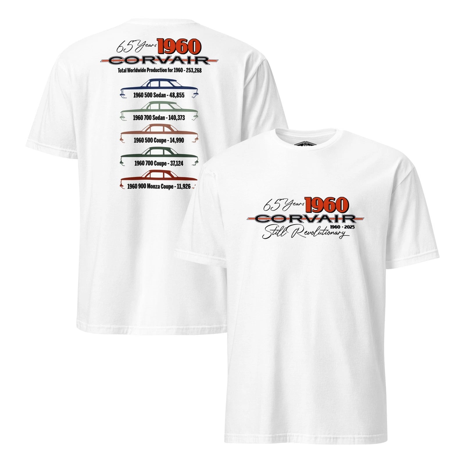 Corvair 1960 65th Anniversary Short-Sleeve T-Shirt