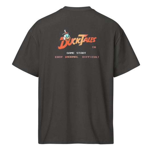 DuckTales Vintage Black nes Classic Heavyweight Box Tee