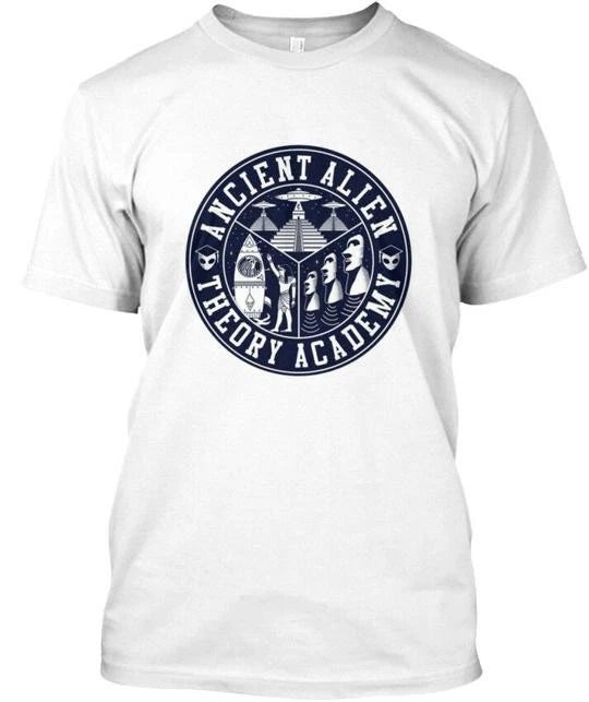Ancient Alien Theory- - Theory Academy T-Shirt Made in the USA Size S to 5XL