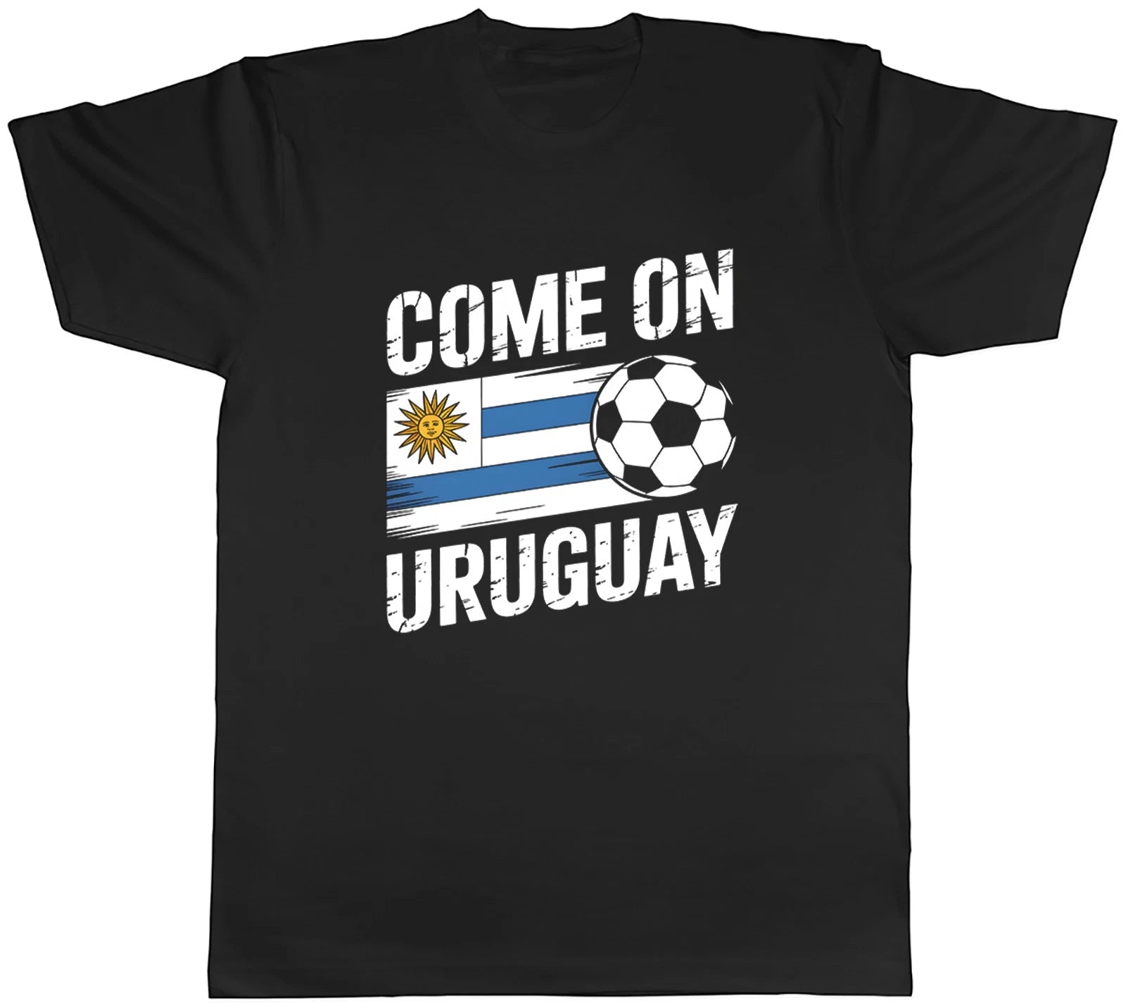 Come on Uruguay Supporter Football Fan Mens T-Shirt Tee Gift Top