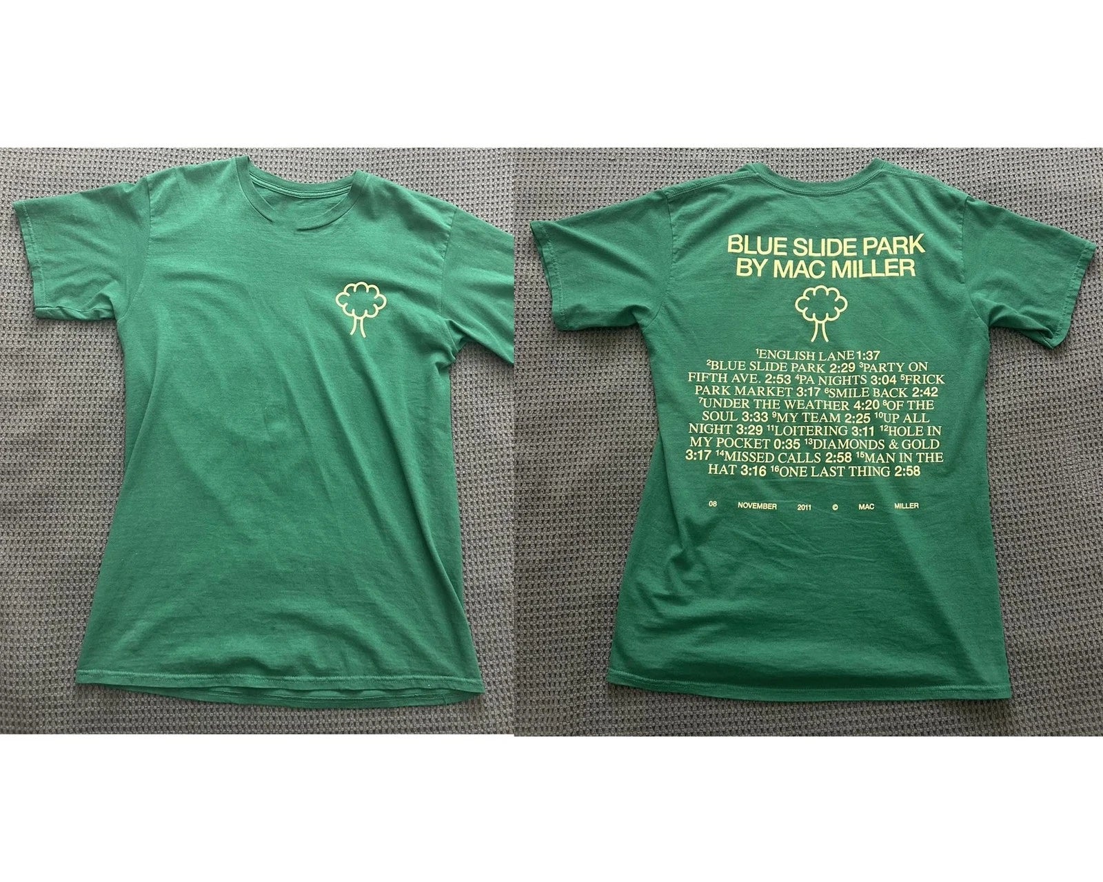 Mac Miller Blue Side Park Pacsun T-Shirt S-5XL