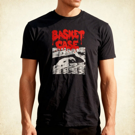BASKET CASE BLACK GRAPHIC T SHIRT