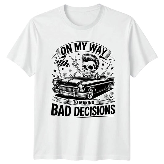 On My Way To Making T-Shirt Rockabilly Hot Rod Car