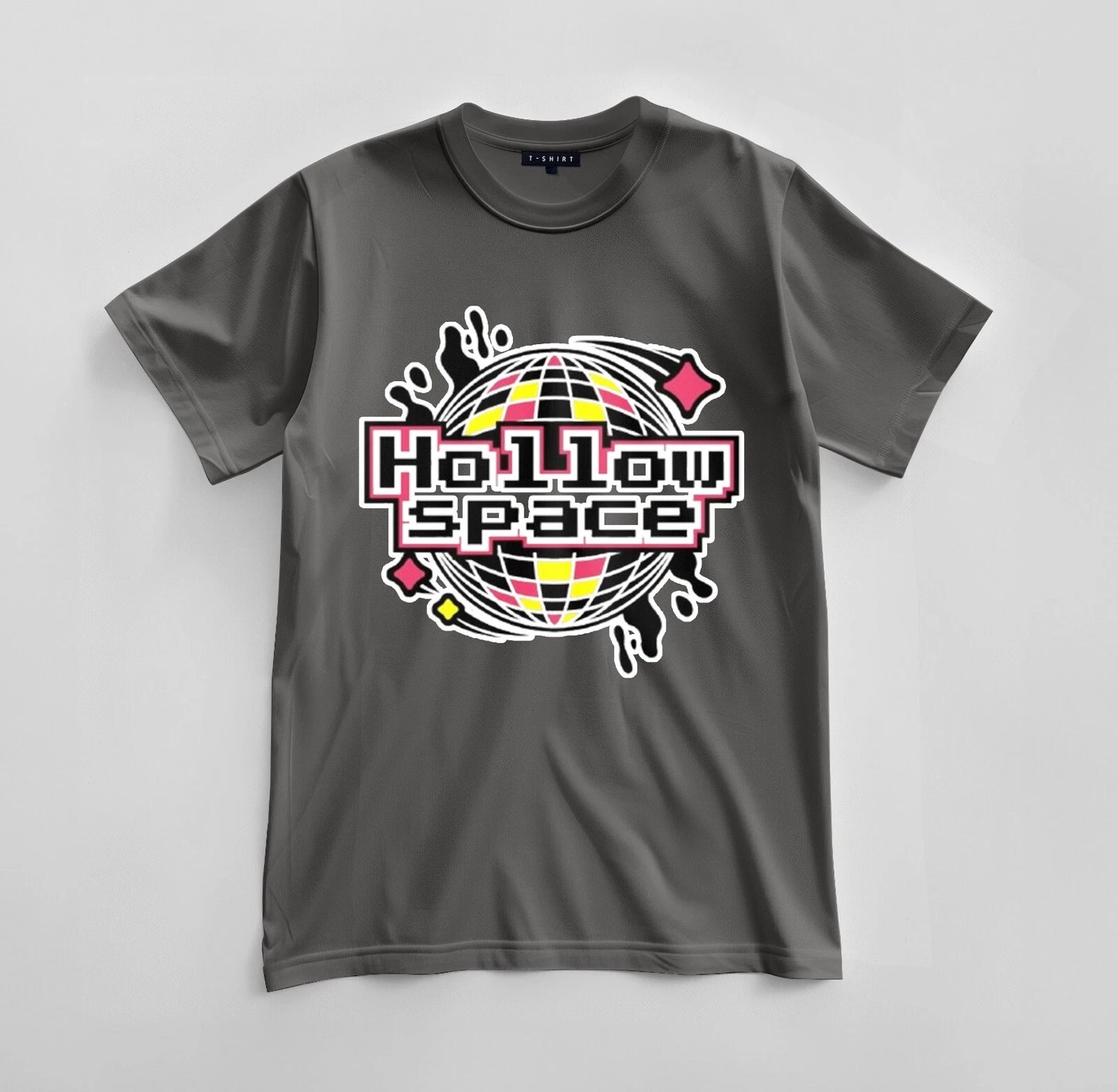 Custom Hollow Space Graphic T-shirt Design Unisex Jersey Short Sleeve Tee