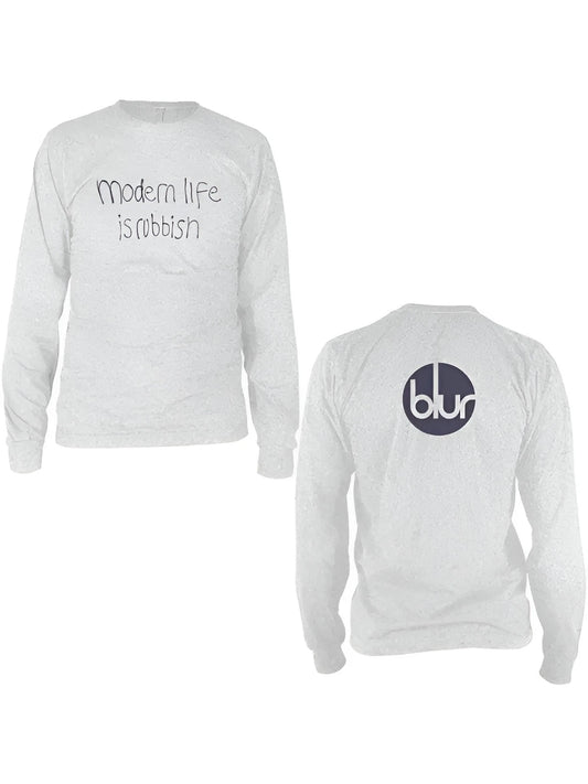Authentic Blur Modern Life Is Rubbish Long Sleeve T-Shirt S-2XL NEW