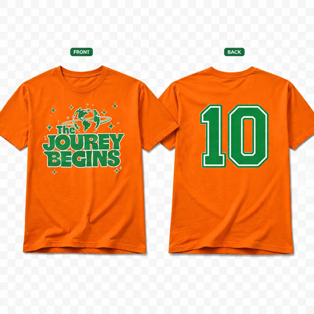 T Shirt printed custom design