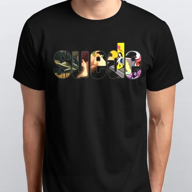 Suede T Shirt Rock Band  Brit Pop Brett Anderson  90's Indie Guitar S M,L,XL,2XL