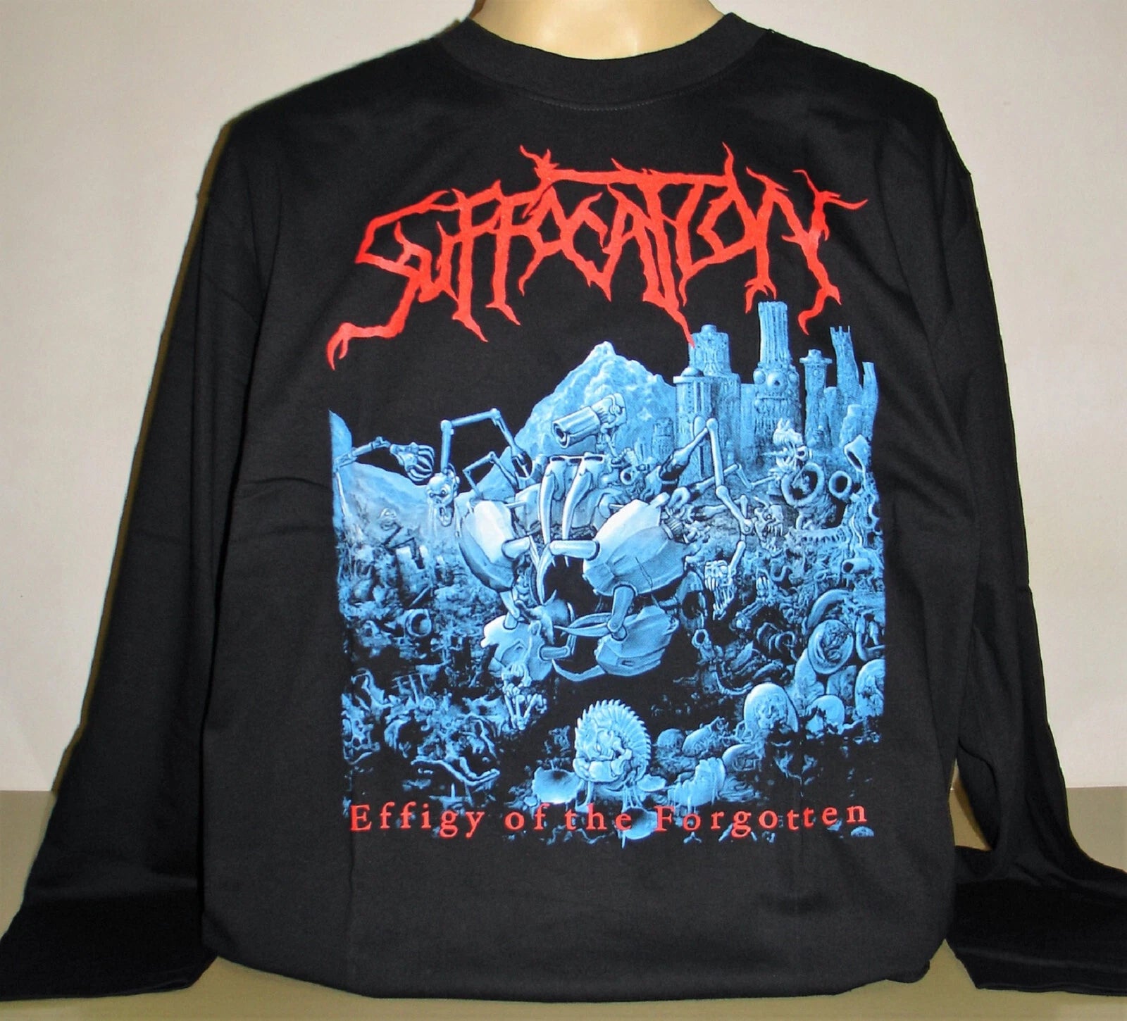 Suffocation Effigy Of The Forgotten Long Sleeve T-Shirt Size S M L XL 2XL 3XL