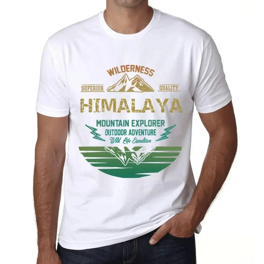 Mens Graphic T-Shirt Outdoor Adventure Wilderness Mountain Explorer Himalayas