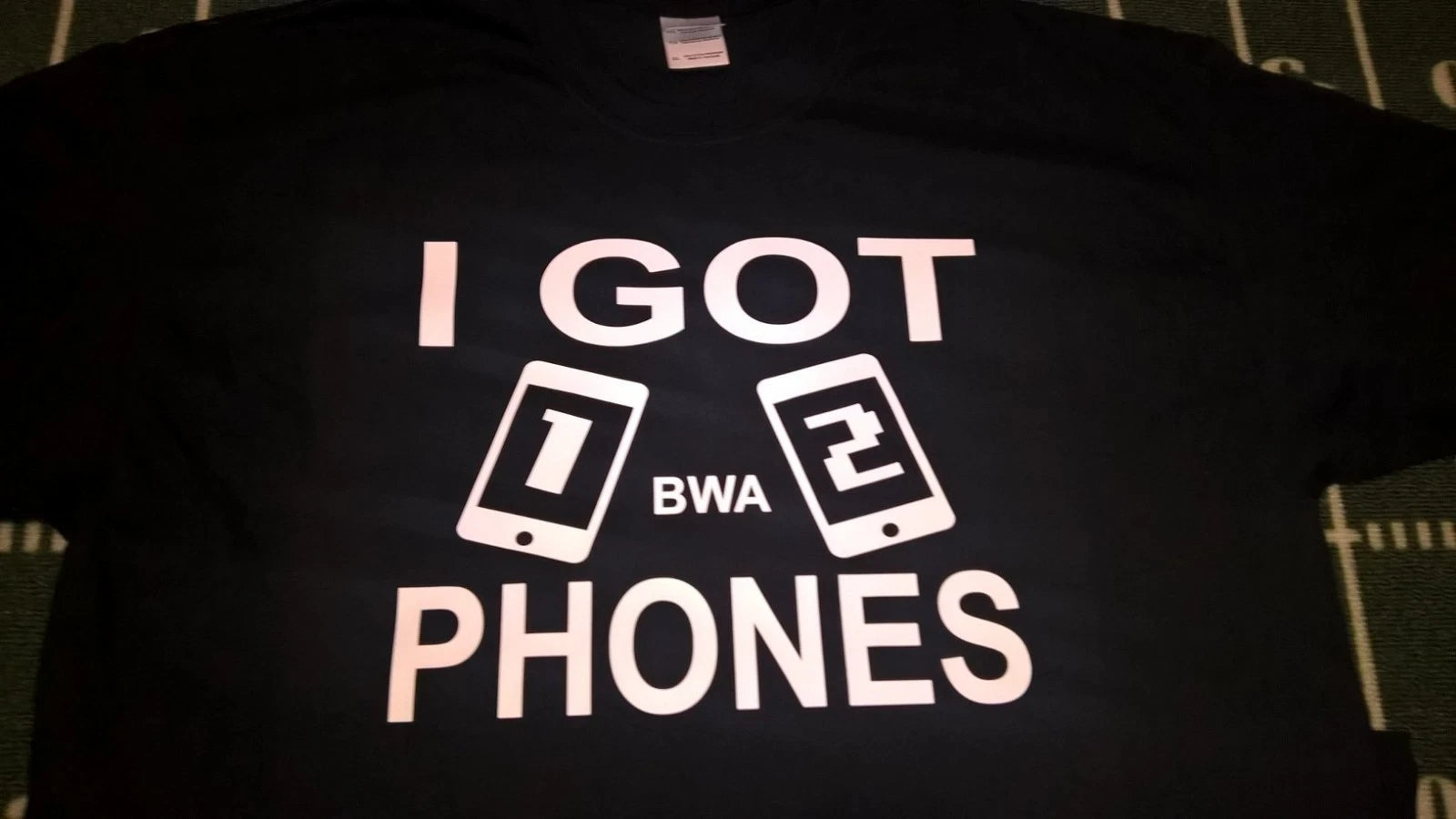 Kevin Gates I got 2 phones T-shirt    BWA   IDGT