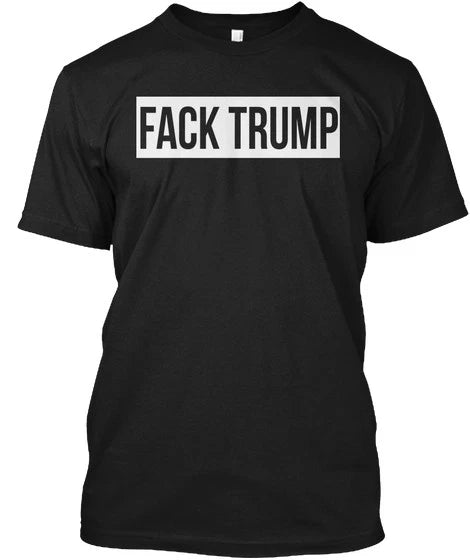 FACK TRUMP T SHIRT EMINEM READING FESTIVAL SLIM SHADY S-XXL