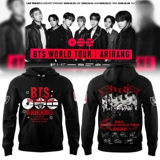 Raiders Arirang World Tour 2026 Edition Hoodie