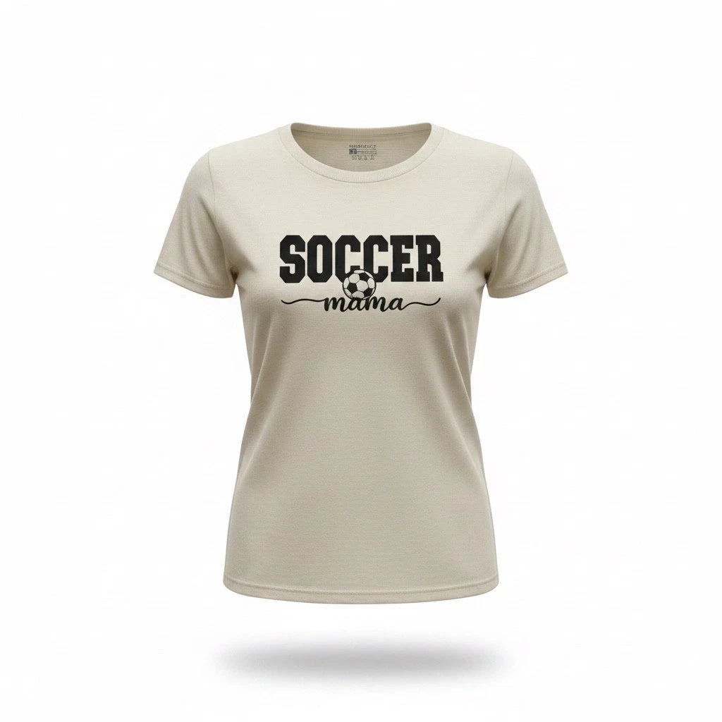 Soccer Mama T-Shirt Aesthetic Graphic Tee Soccer Mom Sideline Apparel Womens Top