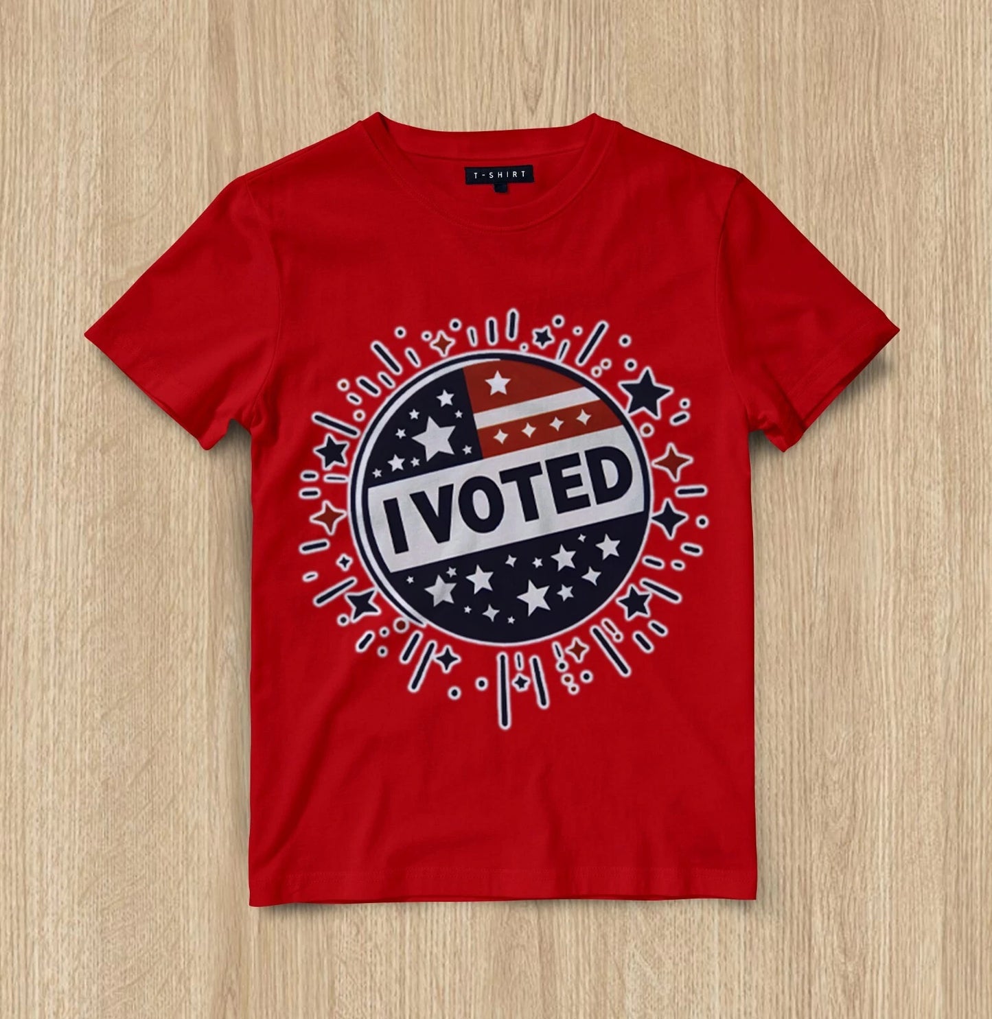 Custom "Sticker Flex" Graphic T-shirt Design Unisex Jersey Short Sleeve Tee