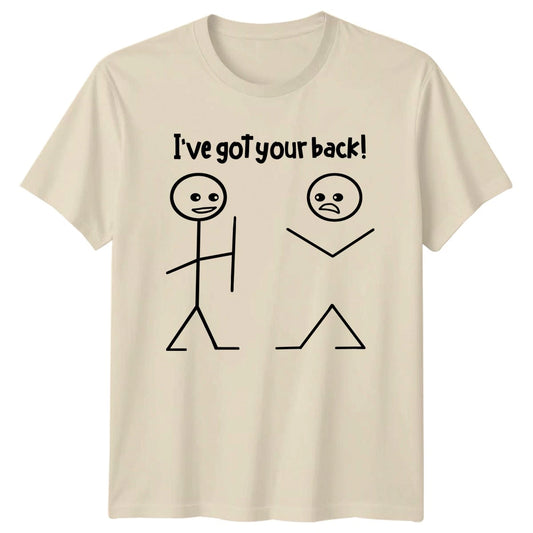 Ive Got Your Back Pun Friendship Humor Mens Womens Graphic T-Shirt