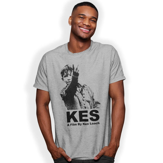 Kes Movie (1969) Billy Two Fingers Billy Casper Film T-shirt Ken Loach