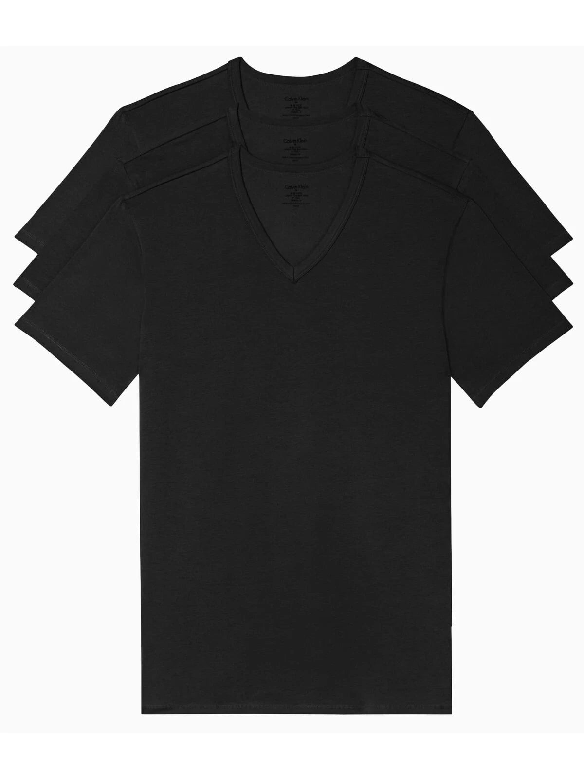 Calvin Klein Cotton Stretch Wicking V-neck 3 Pack - NB2799