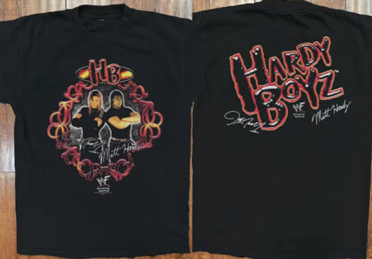 The Hardy Boys 1999 Tour Unisex Black T-Shirt