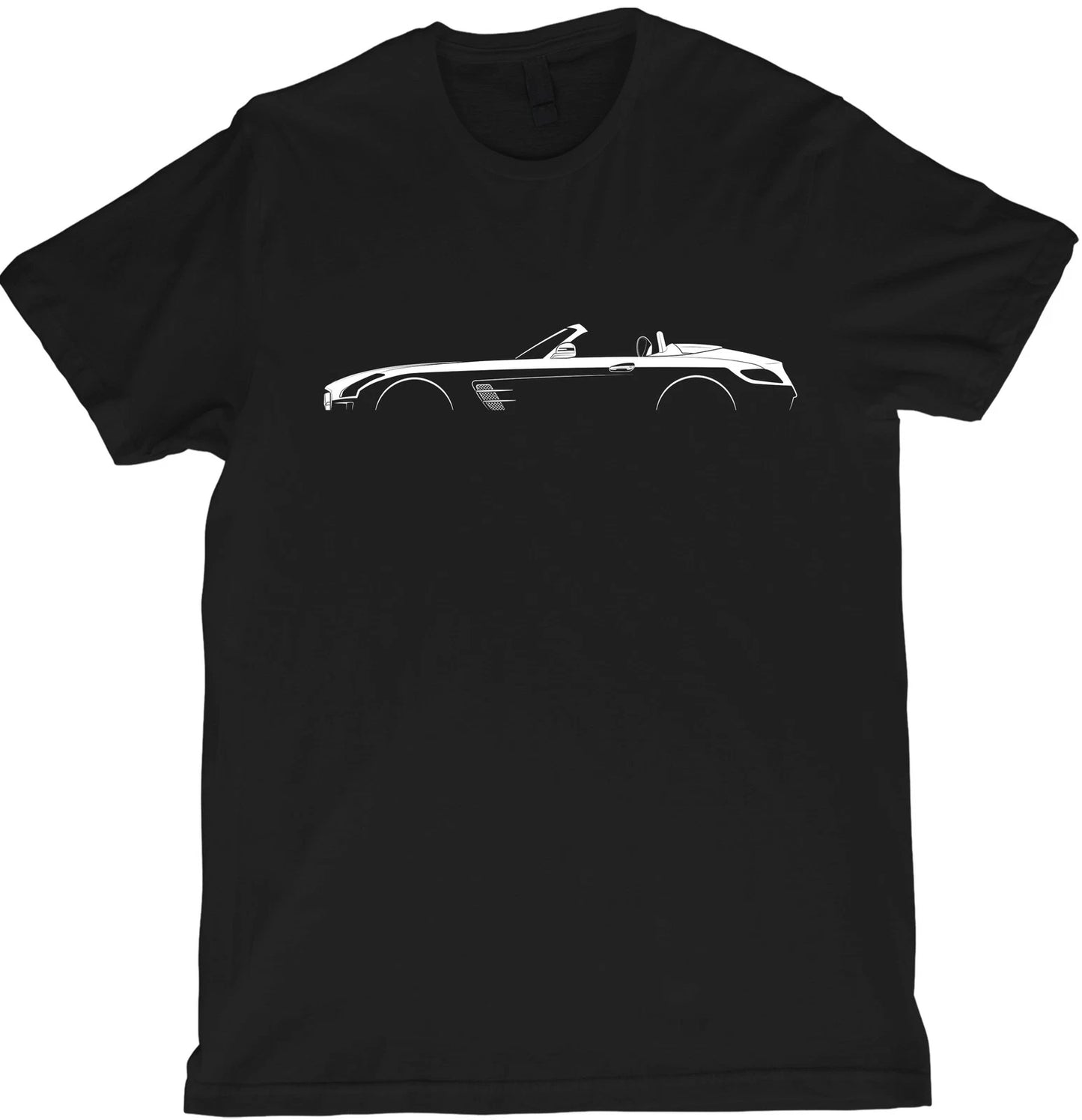 SLS GT C197 Modern Supercar Coupe Silhouette T-Shirt