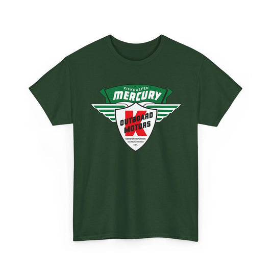 Kiekhaefer Mercury Outboard Motors Cedarburg Wisconsin Boat Engine Retro T-Shirt