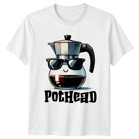 Pothead T-Shirt Coffee Puns Coffee 2026 Birthday Gift For Him And Her