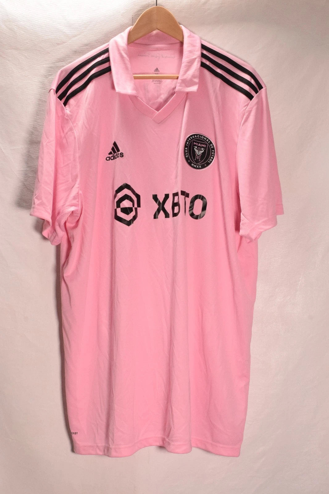 Adidas Mens Inter Miami Gonzalo Higuain Soccer Jersey Pink 2XL