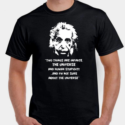 Albert Einstein T SHIRT Tee or Long sleeve or hoodieor tank Scientist