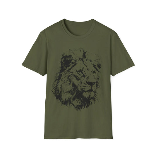 LION King HEAD Shirt Unisex Softstyle T-Shirt Mens Womens Tee Animal Gift NEW